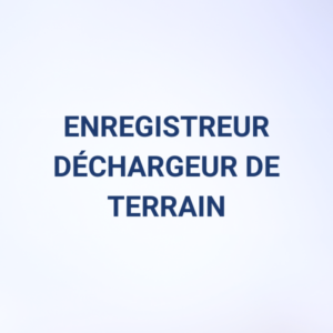 ENREGISTREUR DECHARGEUR DE TERRAIN